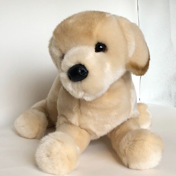 New w/Tag Douglas Plush Dog Yellow Lab Mandy Stuffed Animal 13" - Picture 8 of 16